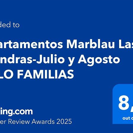 Apartamentos Marblau Las Alondras-Julio Y Agosto Solo Familias Gandia Ngoại thất bức ảnh